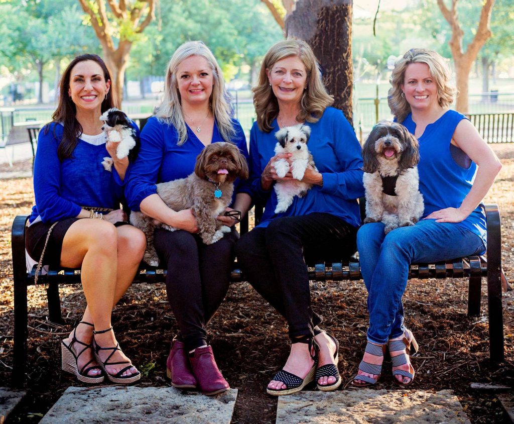 Four ladies very important to the CSS. The founder, the the current leadership and the office manager.